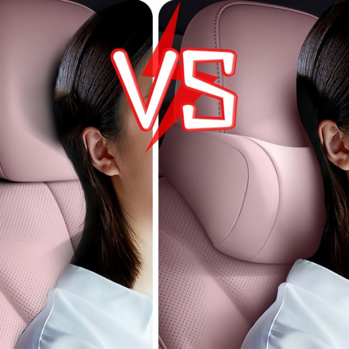 Premium Suede Memory Foam Neck Pillow for XPENG G6/G9/P7/X9/L03/G7/P7+