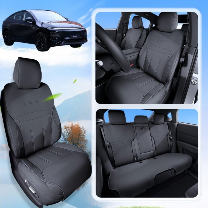 Napa Leather Semi-Wrap Seat Cover for XPENG G6 (2025-2026)
