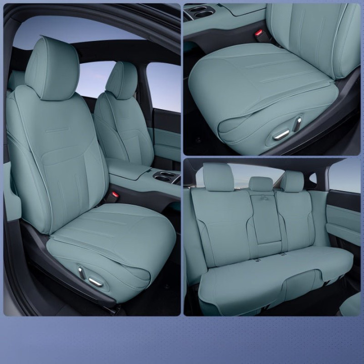 Napa Leather Semi-Wrap Seat Cover for XPENG G6 (2025-2026)