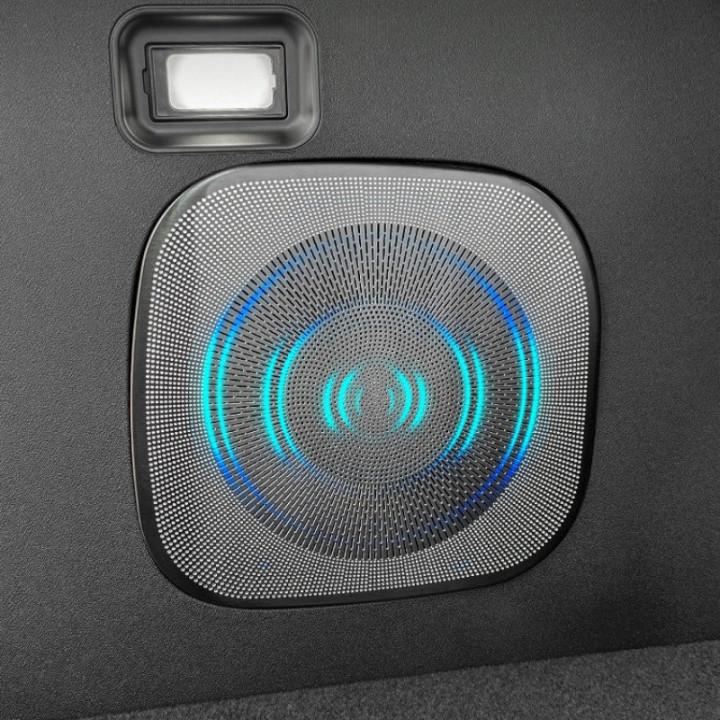 Stainless Steel Trunk Subwoofer Speaker Cover for Leapmotor C10