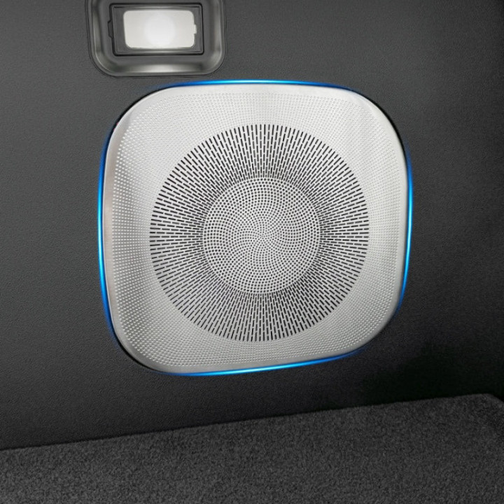 Stainless Steel Trunk Subwoofer Speaker Cover for Leapmotor C10