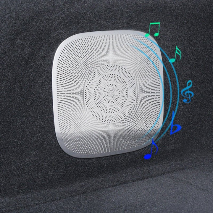 Stainless Steel Trunk Subwoofer Speaker Cover for Leapmotor C10