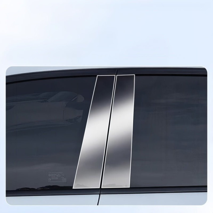 Clear & Smoke Black Pillar Guard for Leapmotor B10/C10/B05