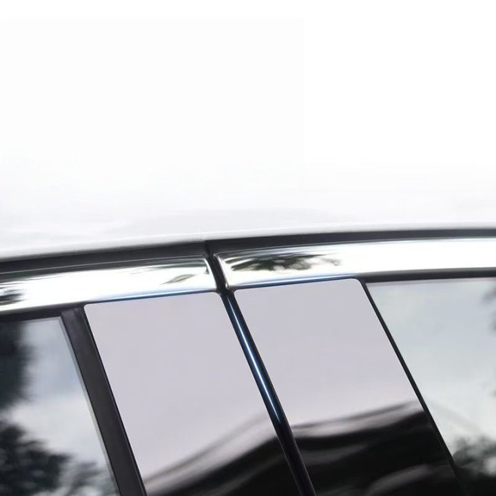 Clear & Smoke Black Pillar Guard for Leapmotor B10/C10/B05