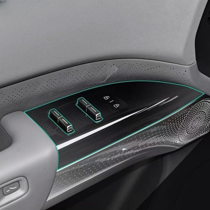 Full Set Button Cover Film for Zeekr 7X Interior Protection