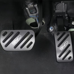 Brushed Aluminum Pedal for BYD Dolphin / Dolphin Surf / Atto 1