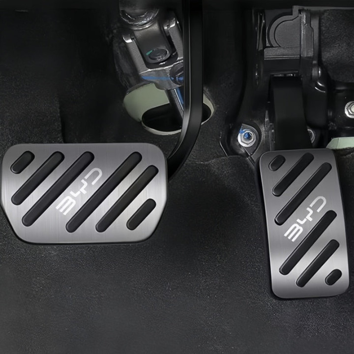 Brushed Aluminum Pedal for BYD Dolphin / Dolphin Surf / Atto 1