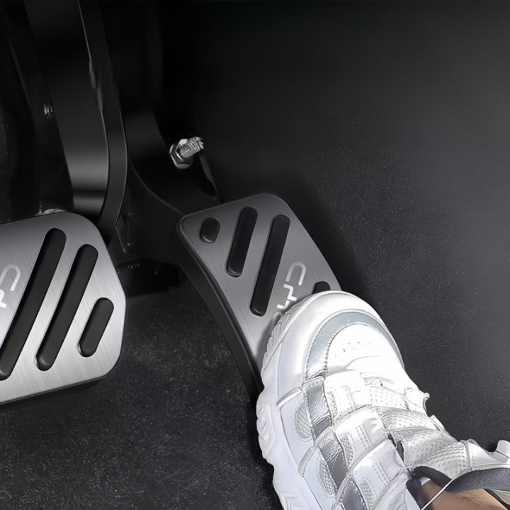 Brushed Aluminum Pedal for BYD Dolphin / Dolphin Surf / Atto 1