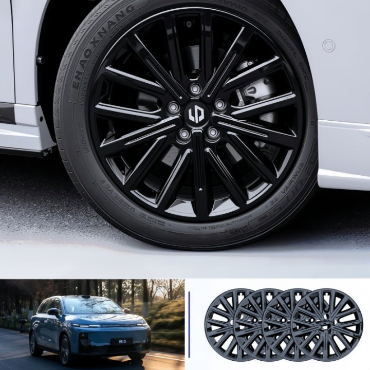 Blackout Wheel Hub Covers for Leapmotor B10