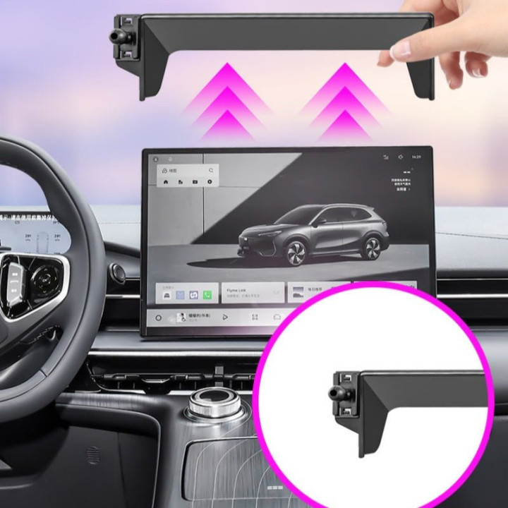 Screen Top Phone Mount for Geely EX5 / Starray EM-i