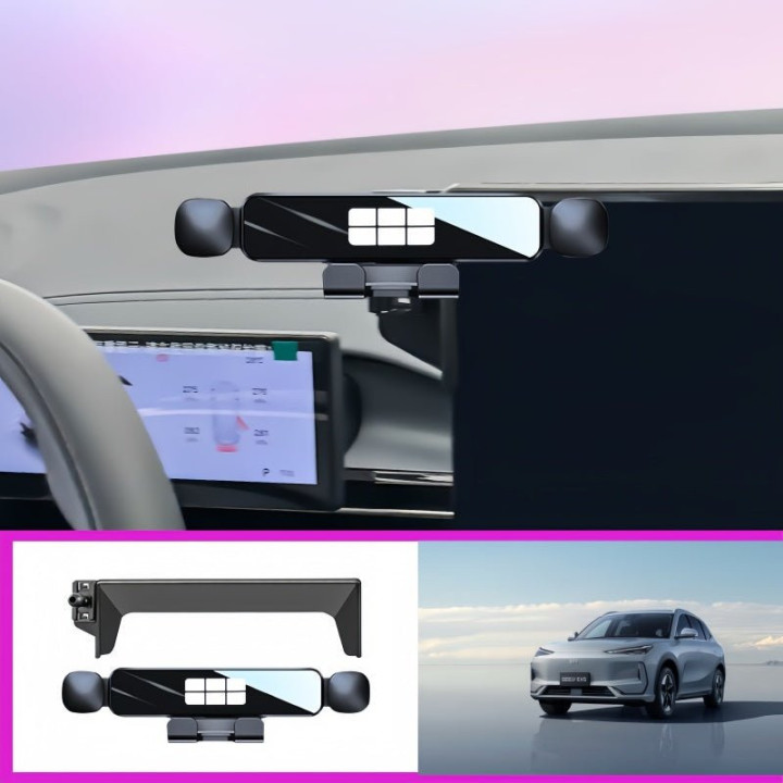 Screen Top Phone Mount for Geely EX5 / Starray EM-i