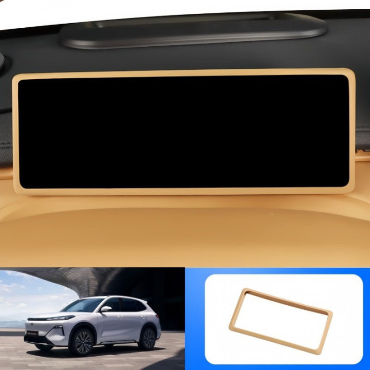 Dashboard & Touch Screen Silicone Protector Frame for Geely EX5 EM-i