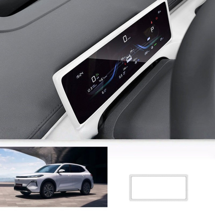 Dashboard & Touch Screen Silicone Protector Frame for Geely EX5 EM-i