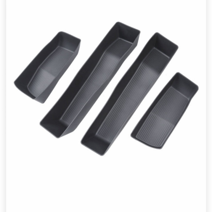 Rubber Door Pocket Storage Organizer Tray for Geely EX5 EM-i