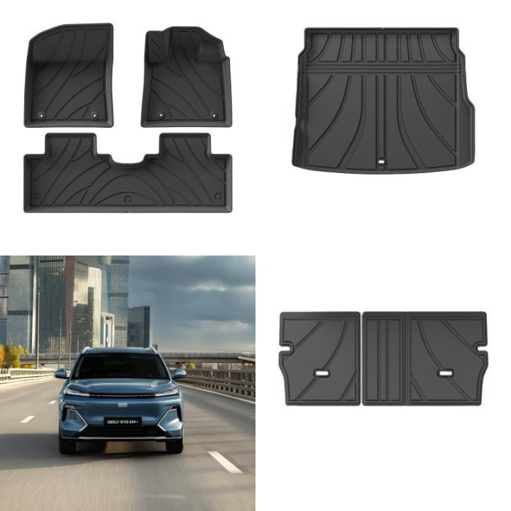 TPE Floor Mats & Trunk Mat for Geely EX5 EM-i (MX)