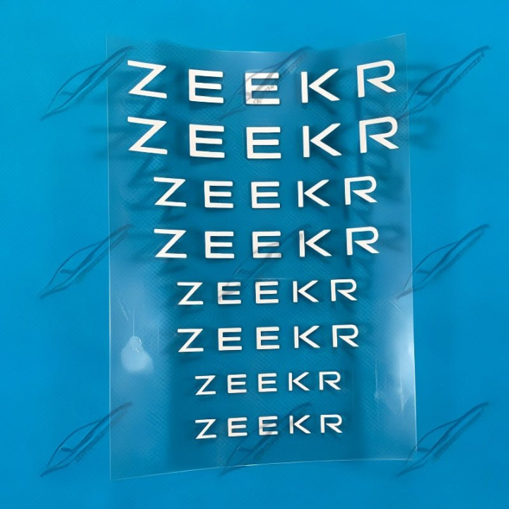 Zeekr Caliper Cover Decals