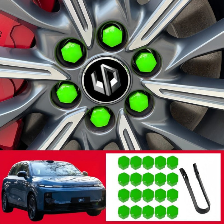 Wheel Lug Nut Covers for Leapmotor B10/C10/B05/B03X/T03