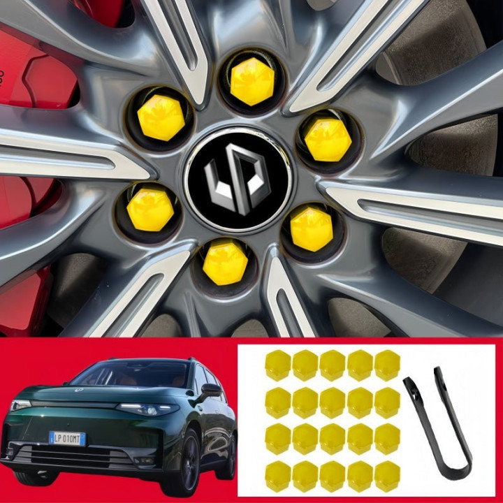 Wheel Lug Nut Covers for Leapmotor B10/C10/B05/B03X/T03