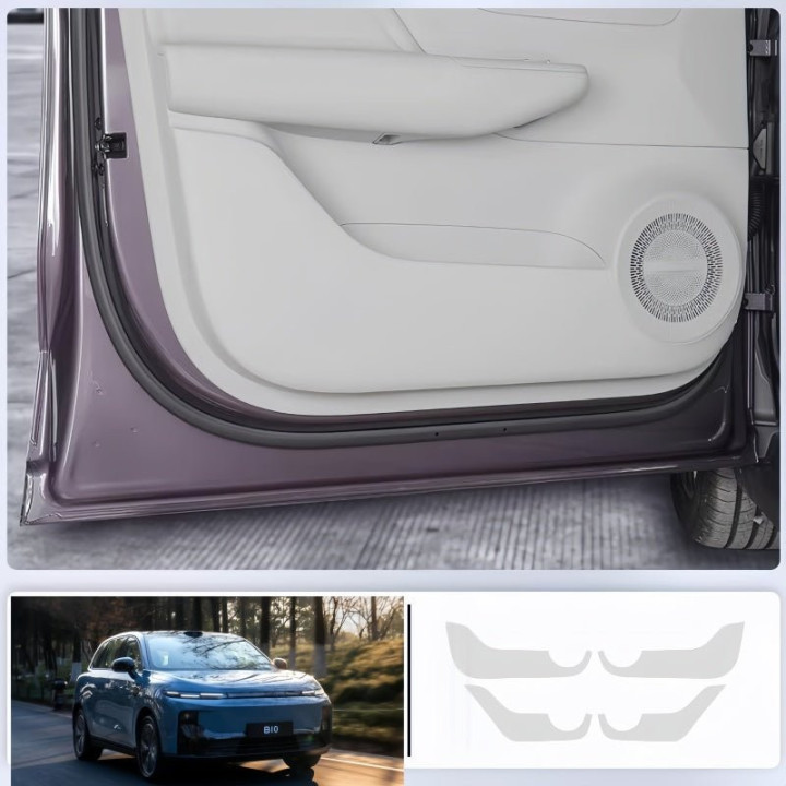 Door Anti-Kick Leather Pad for Leapmotor B10 (4 Pcs)