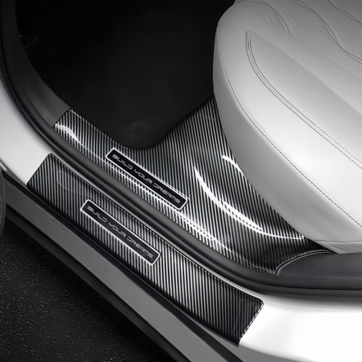 Carbon Fiber Door Sill Protectors for BYD Seal 6 DM-i/Touring