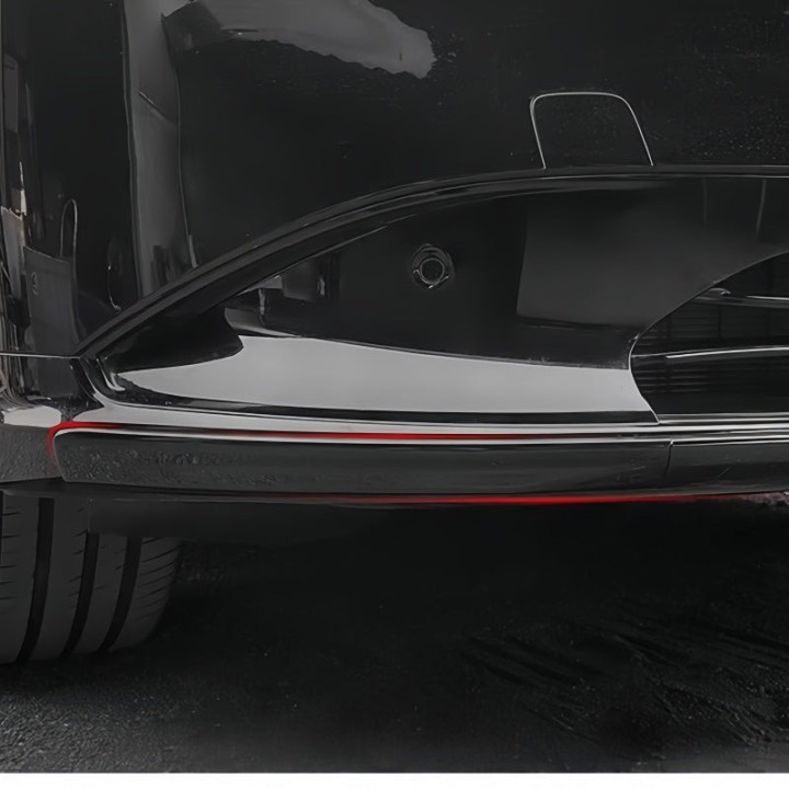 Front & Rear Bumper Gloss Black Trim for Zeekr 7X