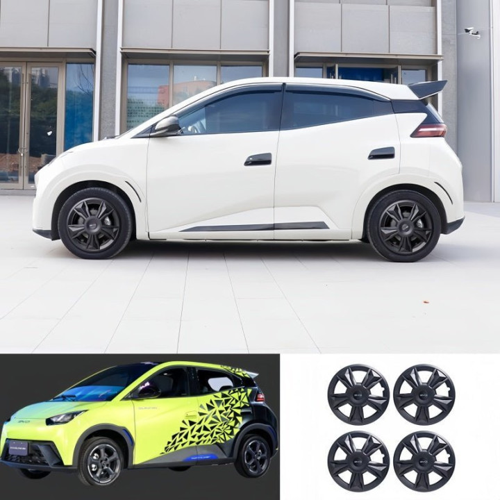 Wheel Hub Cover for BYD Dolphin Surf/Seagull (4 Pcs)