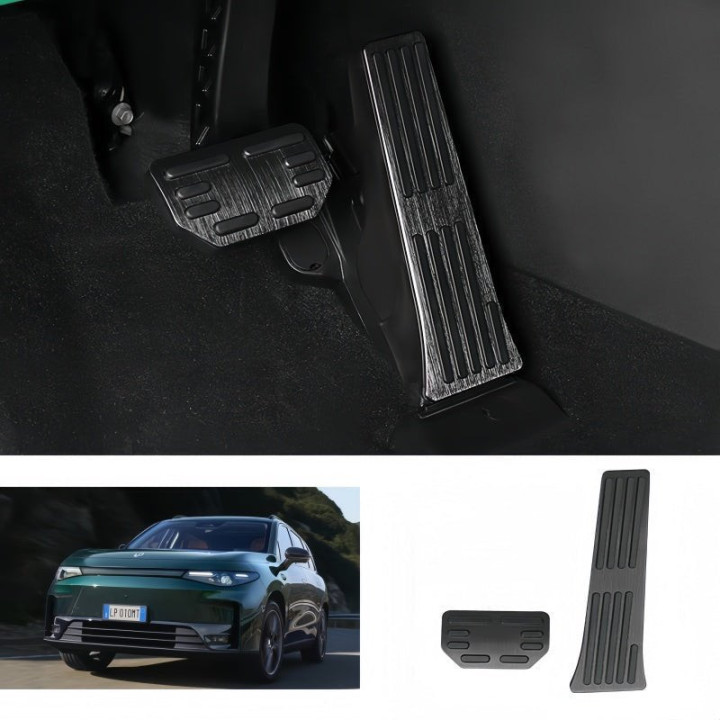 Brushed Aluminum Performance Pedals for Leapmotor