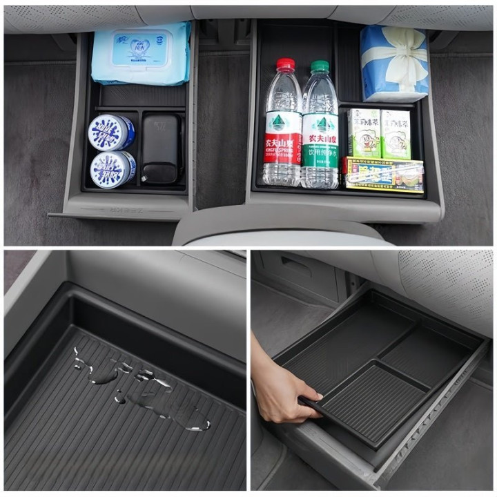 2nd Row Underseat Storage Organizer for Zeekr 7X