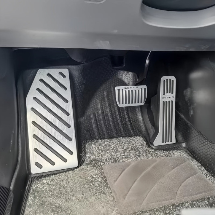 Brushed Aluminum Performance Pedals for Zeekr 7GT / 7X