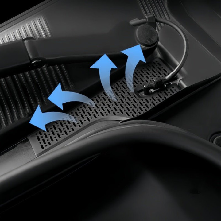 Front Frunk Grille Guard Mesh for ZEEKR 001