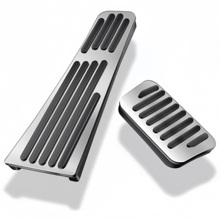Brushed Aluminum Pedal for BYD M9 & Denza D9
