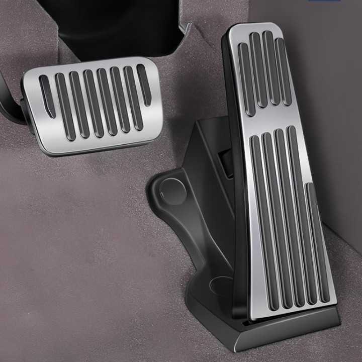 Brushed Aluminum Pedal for BYD M9 & Denza D9