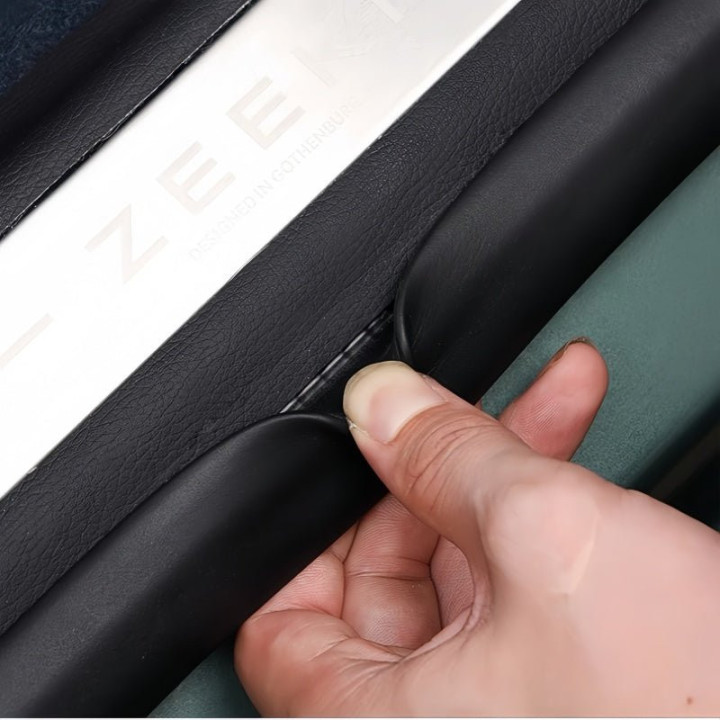 Leather Door Sill Protectors for ZEEKR X
