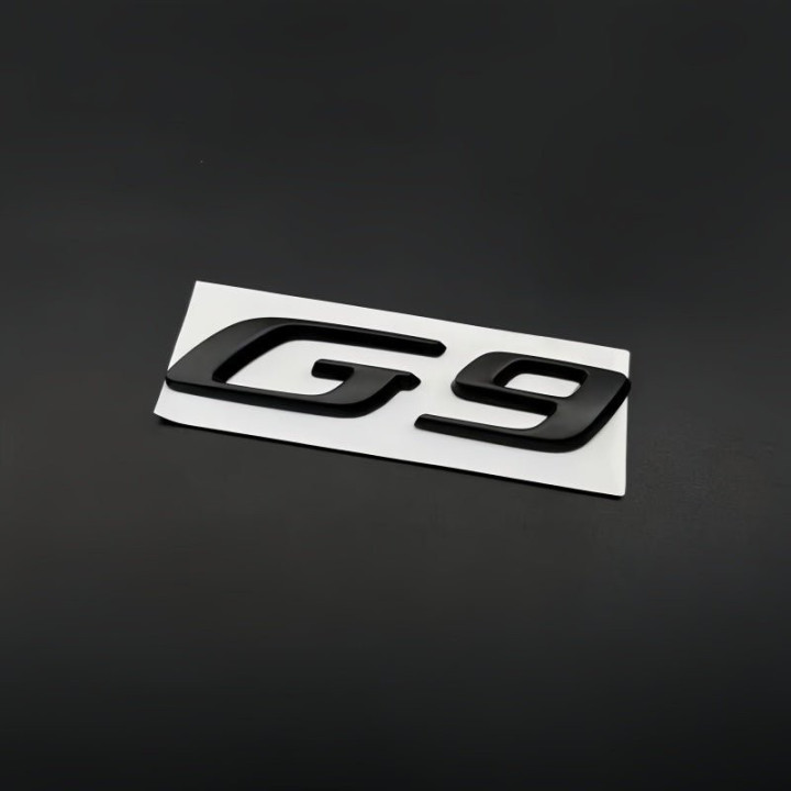 Body Logo Blackened Logo Modification for XPeng G9