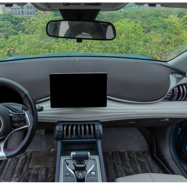 For BYD ATTO 3 Dashboard Cover Mat Sunshade Mat Artificial Leather Carpet Panel Mat Accessories