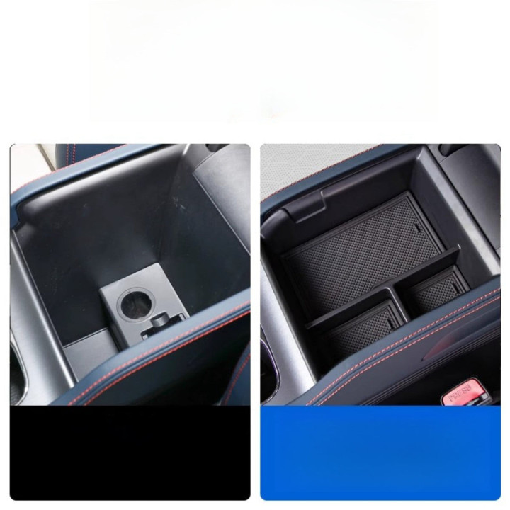 For BYD ATTO 3 Central Control Armrest Box Classification Storage Box