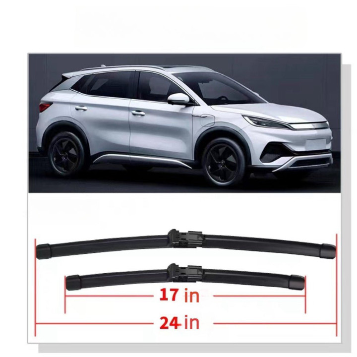For BYD ATTO 3 Front Windshield Wiper （Two Pieces）
