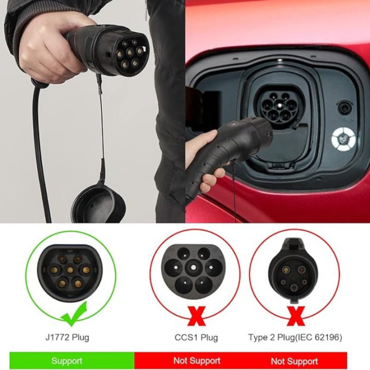 For BYD V2L Discharge Adapter Type2