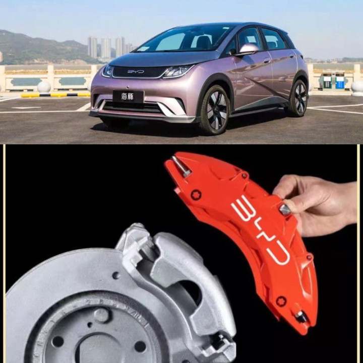 For BYD DOLPHIN Brake Disc Caliper Cover (Four Pieces)