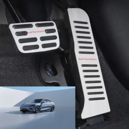 Brushed Aluminum Pedal for BYD