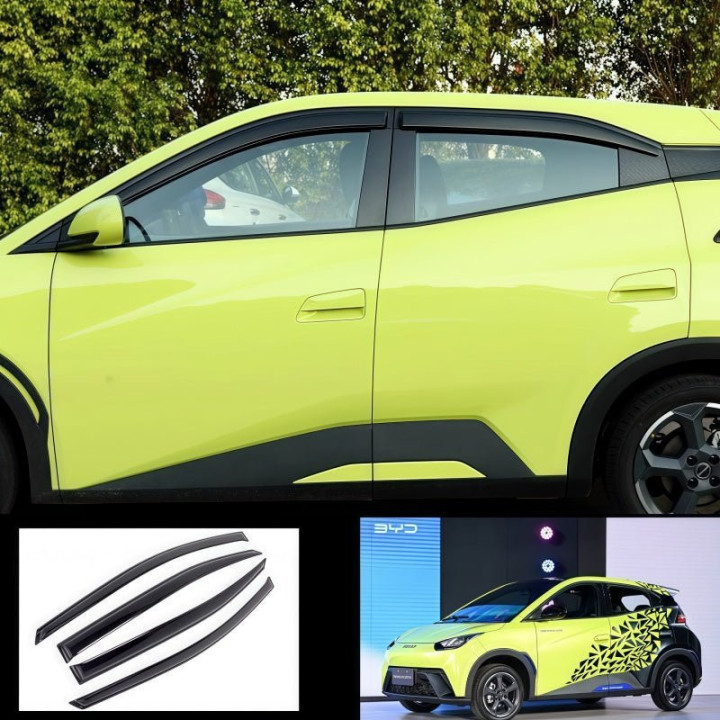 Window Visor for BYD Dolphin Surf & Seagull (4 Pcs)