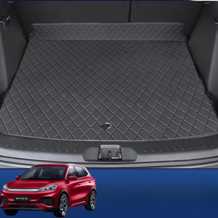 Premium Leather Trunk Liner Mat for BYD ATTO 3