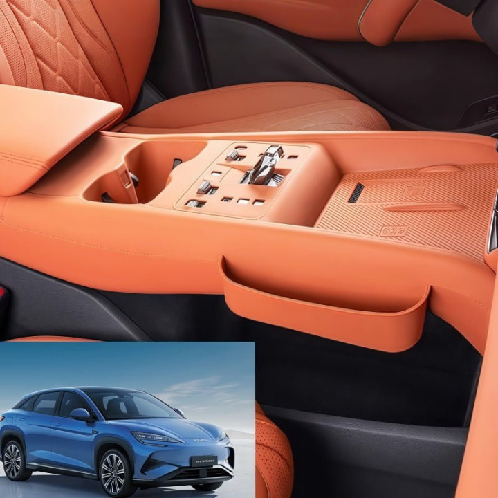 Full-Cover Silicone Console Mat for BYD Sealion 7
