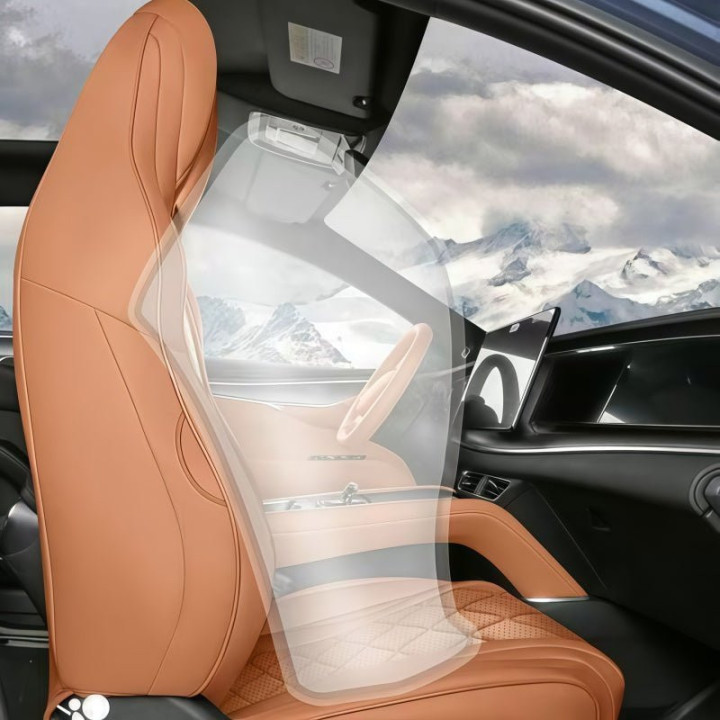 Full Coverage Leather Seat Covers for BYD Sealion 7