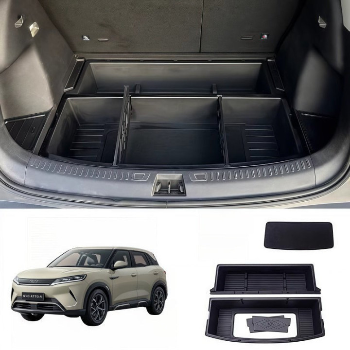 For BYD ATTO 2 Trunk & Frunk Organize