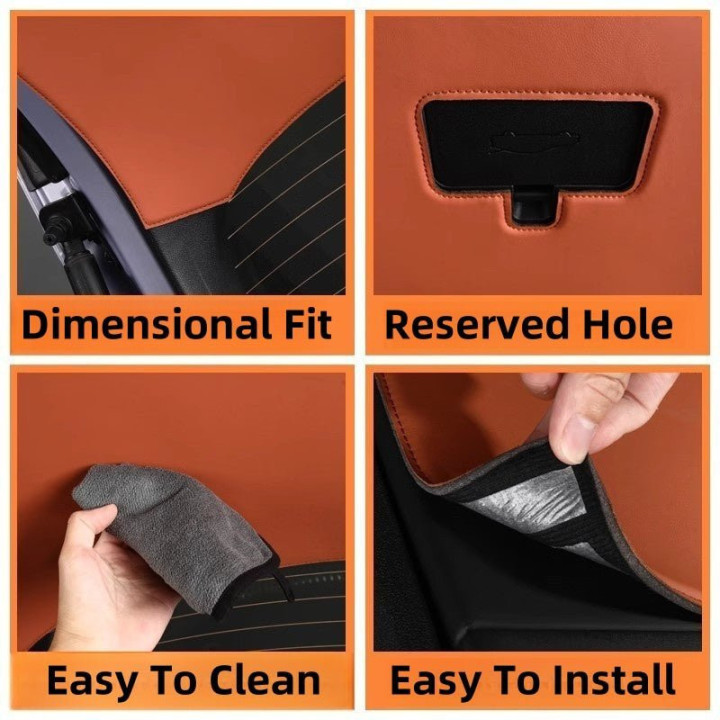 Trunk Tailgate Kick Scuff Guard for BYD Sealion 7
