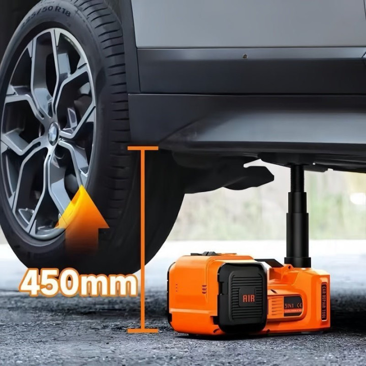 BYD Electric Jack & Air Compressor Combo | 5-Ton 2-in-1 Emergency Tool