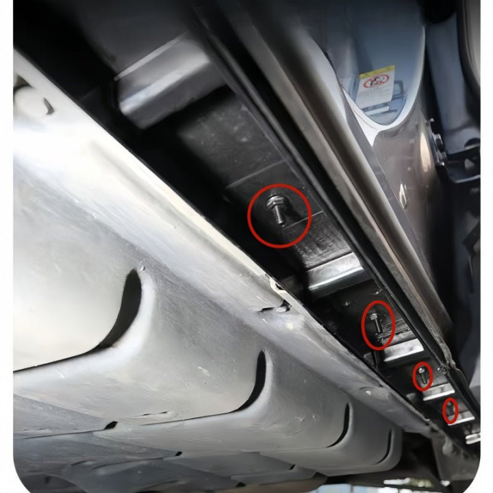 Door Mud Guards for BYD Seal U/Seal U DM -i/Sealion 6 (4 Pcs)