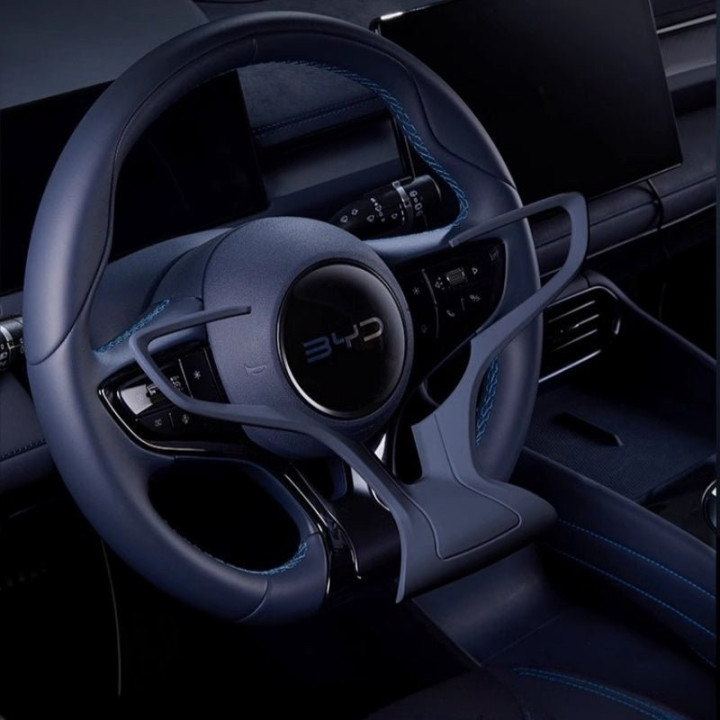 For BYD Seal Steering Wheel Cover Charm Frame