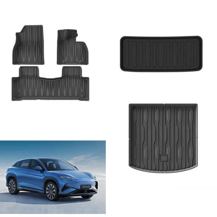 TPE Floor MATS & Trunk & Frunk MATS for BYD Sealion 7
